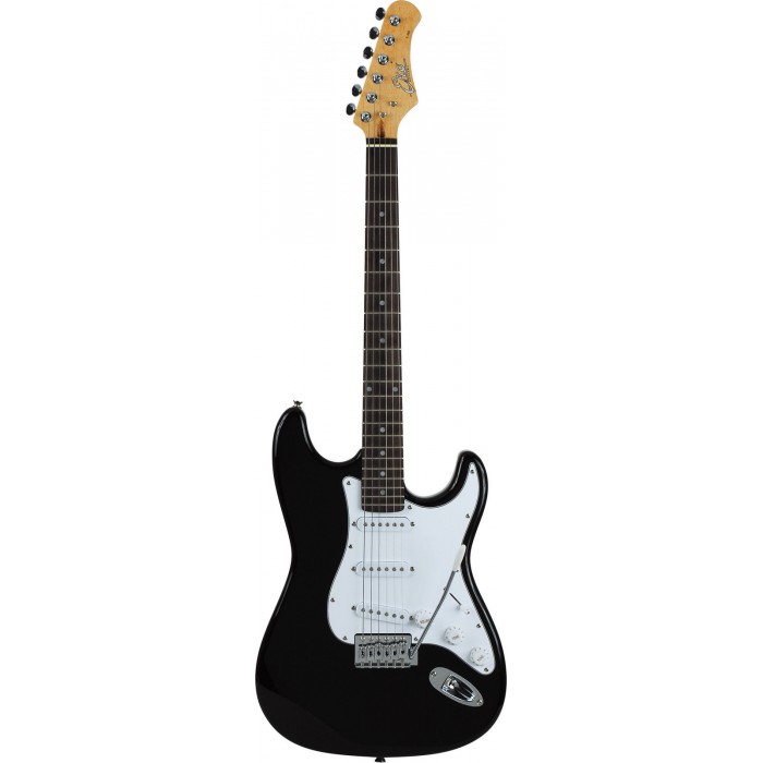 EKO S300 BLACK NERA CHITARRA ELETTRICA MODELLO STRATOCASTER