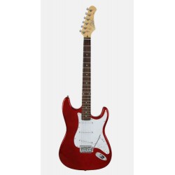 EKO S300 CHROMED RED CHITARRA ELETTRICA MODELLO STRATOCASTER