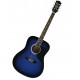 EKO RANGER 6 CHITARRA ACUSTICA Blue Sunburst