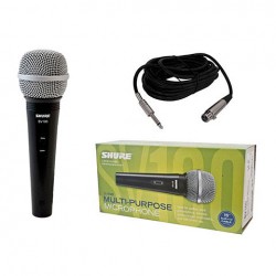  SHURE SV100 MICROFONO DINAMICO PER VOCE KARAOKE CON CAVO INCLUSO 