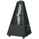 METRONOMO WITTNER 816M NERO OPACO SISTEMA MAELZEL A PIRAMIDE STRUTTURA IN LEGNO CON SUONERIA