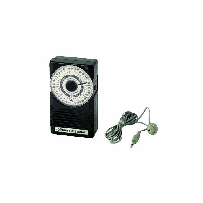 Wittner TAKTELL QM 2 Metronomo elettronico 40-208 battiti con auricolare incluso