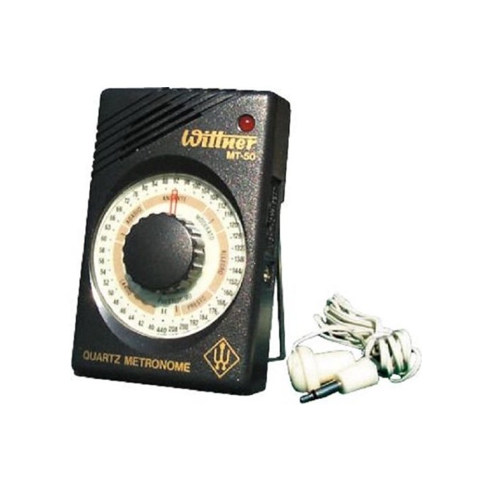 Wittner MT 50 Metronomo elettronico al quarzo 40-208 battiti con auricolare incluso