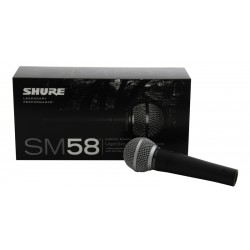 SHURE SM58 MICROFONO CARDIOIDE UNIDIREZIONALE PER VOCE E CANTO