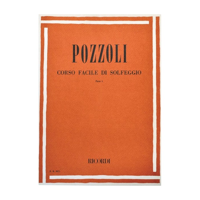 Libro pozzoli corso facile di solfeggio