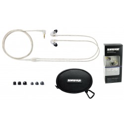 SHURE SE215 CLE AURICOLARI AD ISOLAMENTO SONORO CON MICRODRIVER DINAMICO