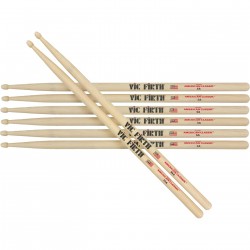 VIC FIRTH 5A AMERICAN CLASSIC OFFERTA DI 4 COPPIE BACCHETTE PER BATTERIA