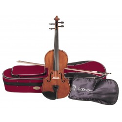 VIOLINO STENTOR VL 1200 MODELLO STUDENT II 2 MISURA 4/4 COMPLETO DI CUSTODIA ARCO E PECE