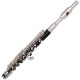 COMET 400137 FLAUTO PICCOLO OTTAVINO con MI Snodato Testata ARGENTATO e astuccio