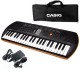 Casio SA76 TASTIERA ELETTRONICA SA 76 44 Tasti KIT CON BORSA - ALIMENTATORE CASIO e BATTERIE INCLUSE