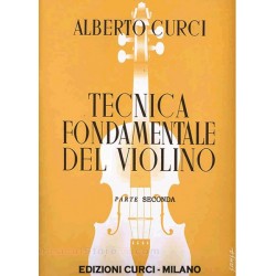 Curci tecnica fondamentale del violino