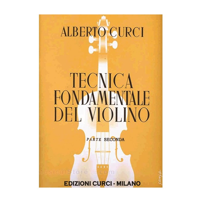 Curci tecnica fondamentale del violino