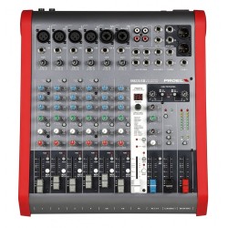 PROEL M822USB MIXER 8 INGRESSI - EFFETTI 24 BIT USB CON BORSA - OTTIMO PER KARAOKE CANTO