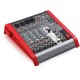 PROEL M602FX Mixer passivo 6 ingressi 2 BUS CON EFFETTI 24 BIT COMPLETO DI BORSA IDEALE PER IL CANTO - KARAOKE - ANIMAZIONE