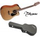Takamine TK P1DC NAT Dreadnought Chitarra acustica elettrificata con custodia