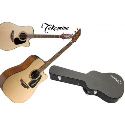 Takamine TK P2DC NAT Dreadnought Chitarra acustica elettrificata con custodia