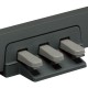 YAMAHA P105 BK BLACK PIANO ELETTRICO 88 TASTI PESATI + STAND L-85 + PEDALIERA LP-5A