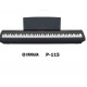 YAMAHA P115 BLACK PIANO DIGITALE