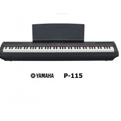 YAMAHA P115 BLACK PIANO DIGITALE