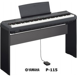 YAMAHA P115 BLACK completo di stand L-85