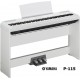 YAMAHA P115 W WHITE + STAND L-85 + PEDALIERA LP-5A