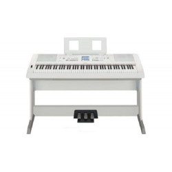 YAMAHA DGX 650 W - WHITE CON PEDALIERA LP-7A