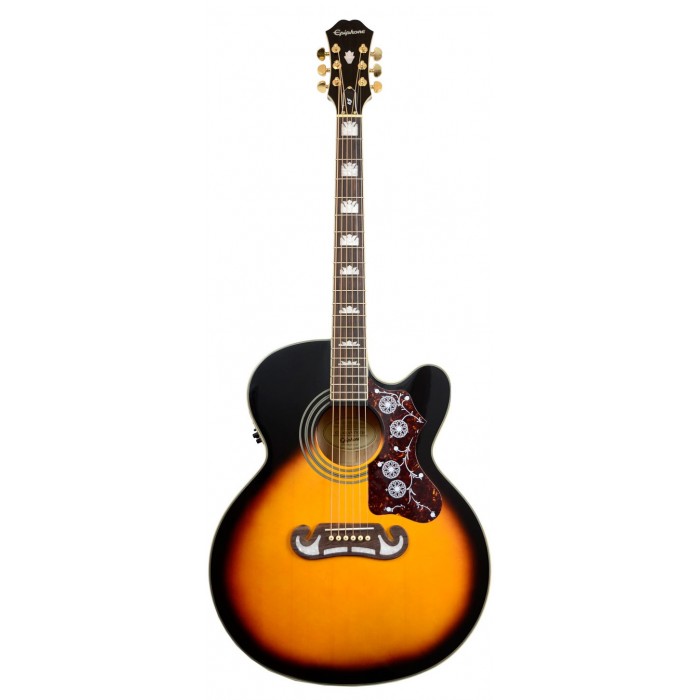 EPIPHONE EJ-200CE Vintage Sunburst EEJ2VSGH1 CHITARRA ACUSTICA ELETTRIFICATA