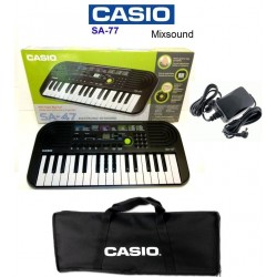  Casio SA47 TASTIERA ELETTRONICA 32 Tasti KIT con BORSA + ALIMENTATORE CASIO + PILE