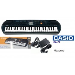 CASIO SA77 TASTIERA 44 TASTI CON + ALIMENTATORE