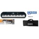 CASIO SA77 TASTIERA 44 TASTI KIT CON BORSA + 6 PILE OMAGGIO