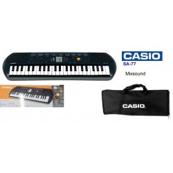 CASIO SA77 TASTIERA 44 TASTI KIT CON BORSA + 6 PILE OMAGGIO