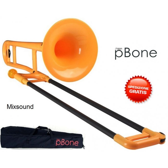 PBONE TROMBONE Tenore GIALLO in ABS