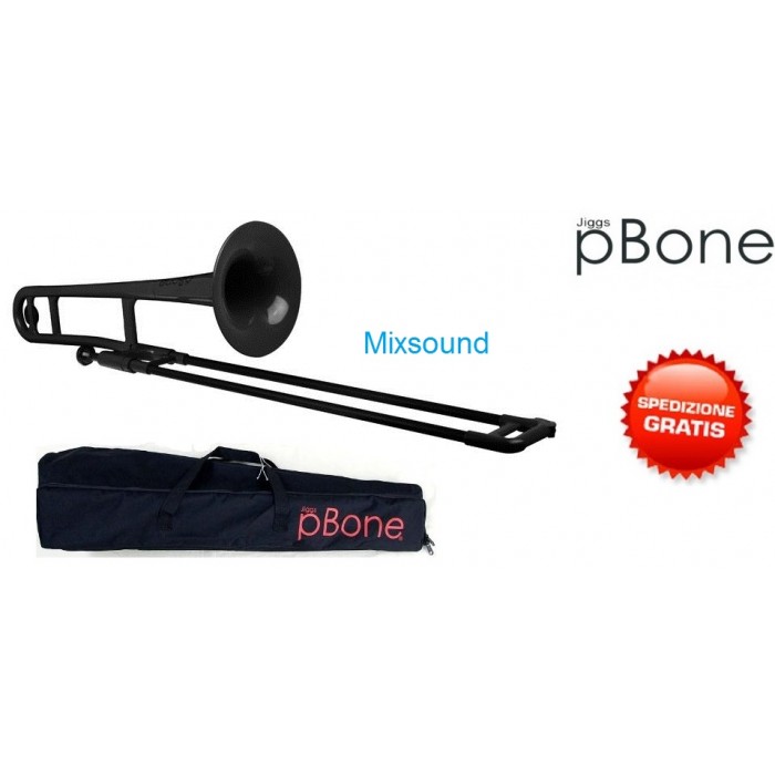 PBONE TROMBONE TENORE BLACK - Nero IN ABS