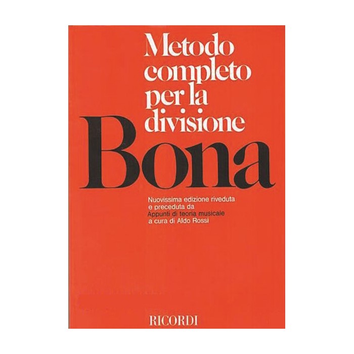Bona metodo completo per la divisione