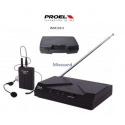PROEL WM101 H headset radiomicrofoni archetto UHF