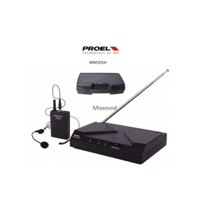 PROEL WM101 H headset radiomicrofoni archetto UHF